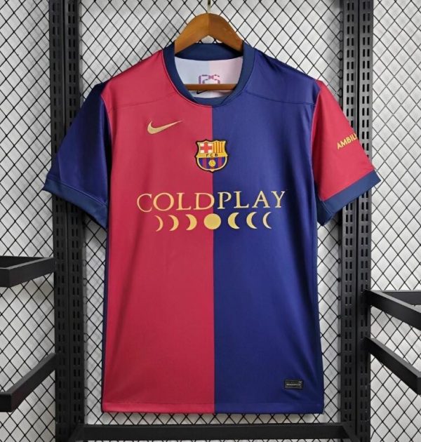 Camiseta F.C. Barcelona Coldplay fan version